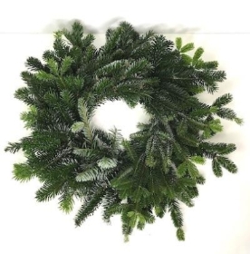 Fresh Spruce Wreath 10 Inch
